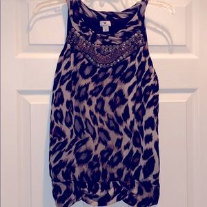 Leopard blouse